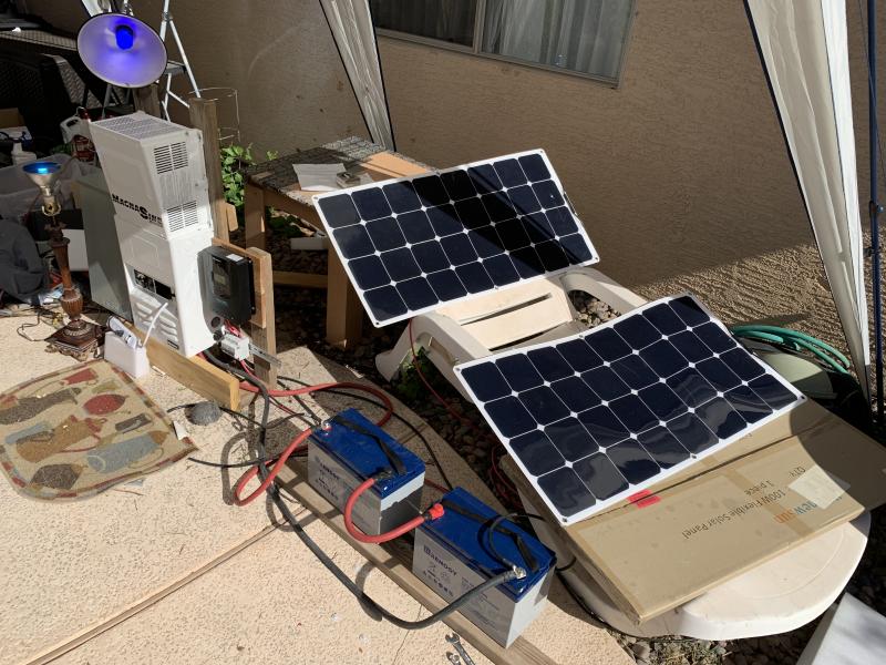 ChandanShamala Library DIY Solar Energy System